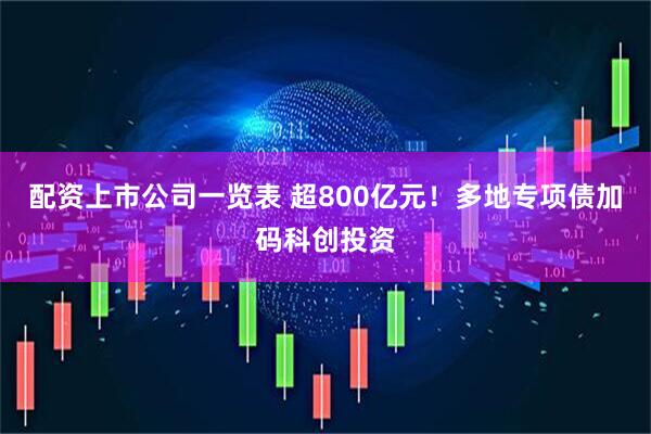 配资上市公司一览表 超800亿元！多地专项债加码科创投资